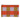 Pochette velours caro orange
