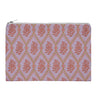 Pochette velours Hindi Lila