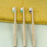 Brosse à dents en bois - Fabriquée en France