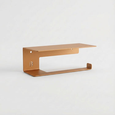 Porte Papier Toilette avec Tablette - Accessoires de salle de bain