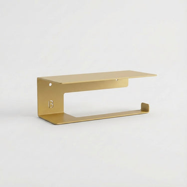 Porte Papier Toilette avec Tablette - Accessoires de salle de bain