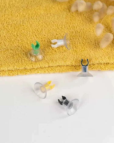 Porte-brosse à dents ventouse - couleurs