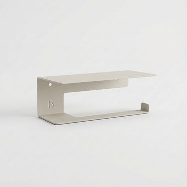 Porte Papier Toilette avec Tablette - Accessoires de salle de bain