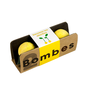 Bombes de biodiversité - Bombes de graines  (GREENLIFE by BIOM Paris)