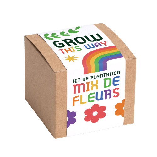Kit de plantation - mix de fleurs - Grow This Way