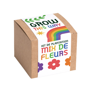 Kit de plantation - mix de fleurs - Grow This Way (GREENLIFE by BIOM Paris)