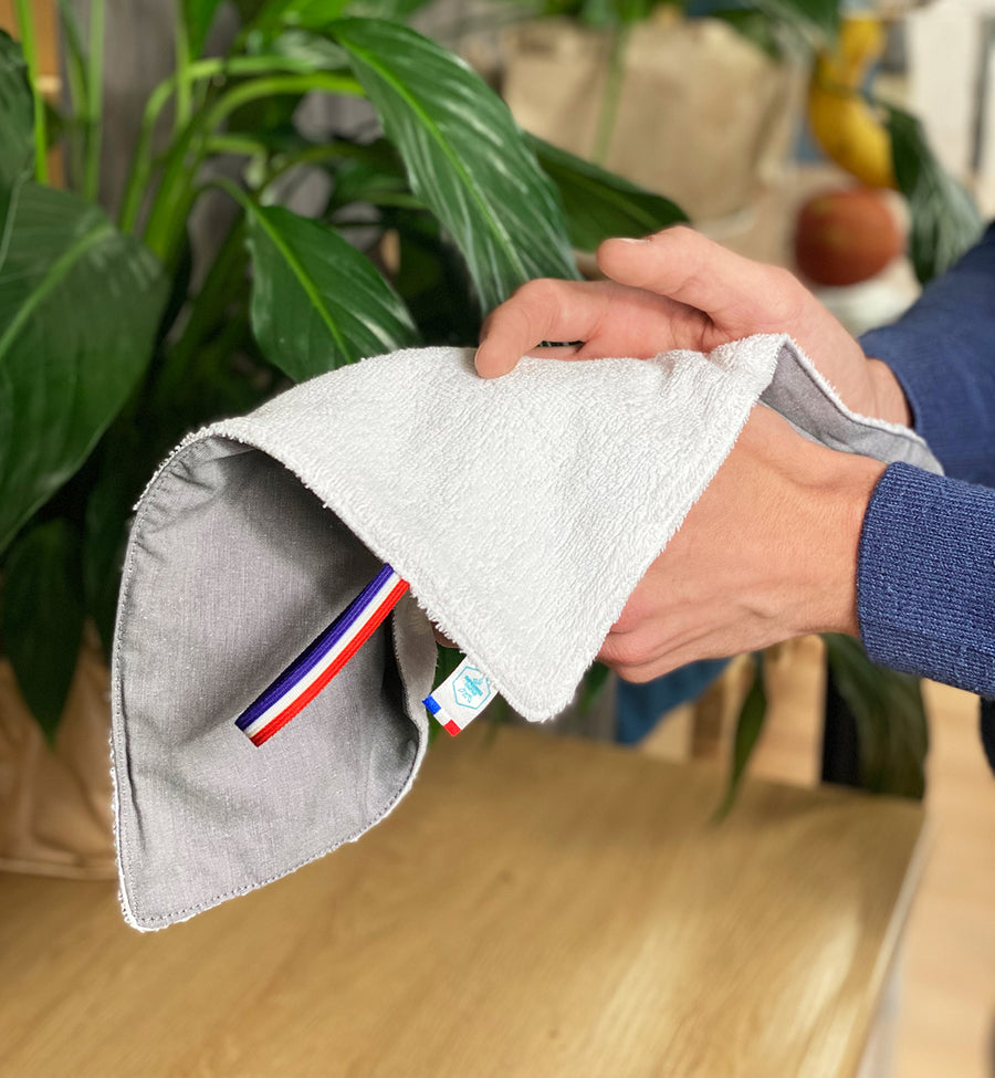 La Serviette Nomade Zéro Déchet – 30cm x 30cm